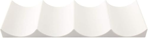 CALIDAKA Estante de vino de estilo europeo para encimera, alfombrilla de exhibición de botellas de vino, organizador de almacenamiento para latas de