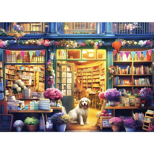 Puzzle Libro y Perros 16+ años