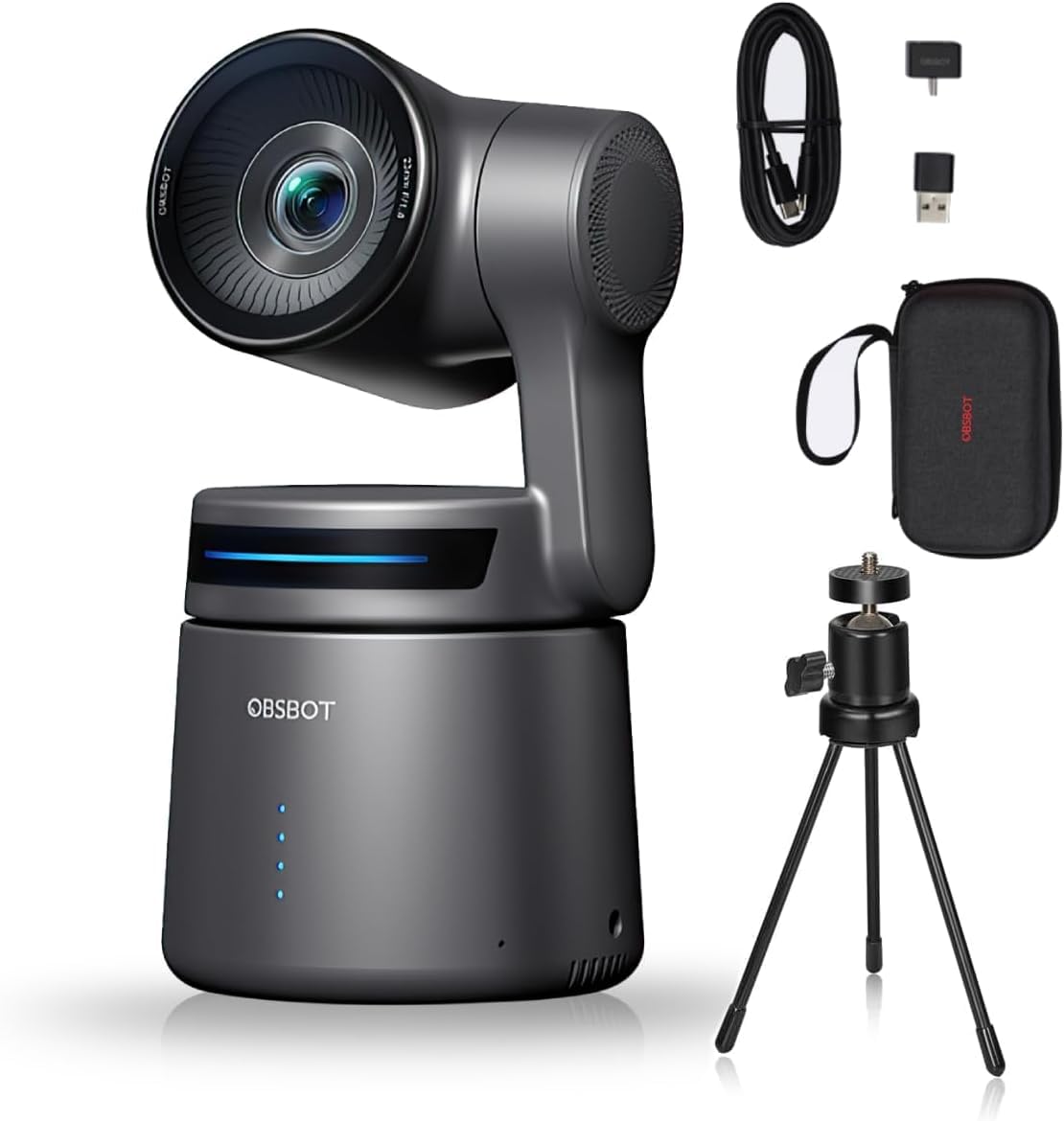 Amazon.com: OBSBOT Tail AIR,with Tripod,NDI PTZ Camera, 4K AI