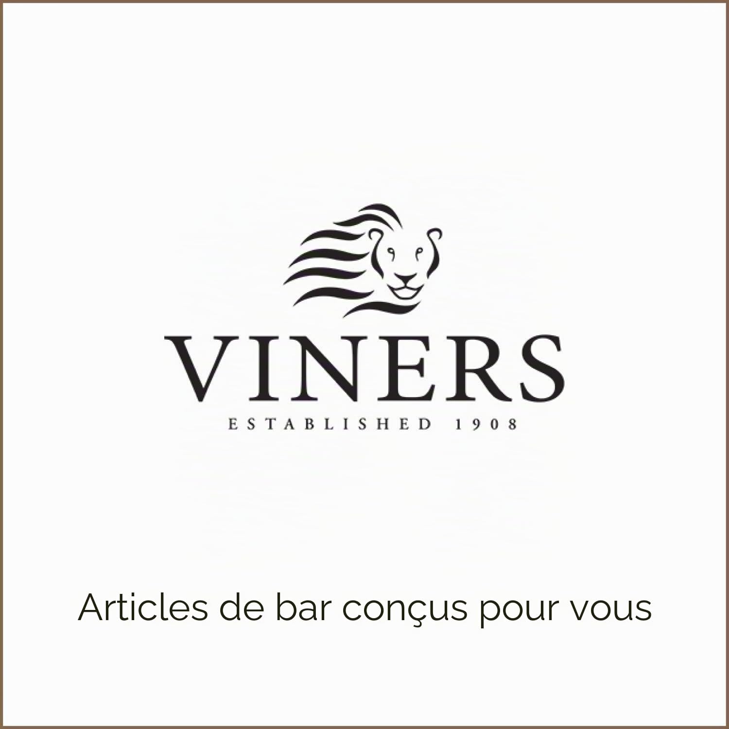 Viners Barware Seau à glace double paroi Doré 1,5 l