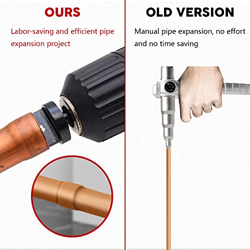 HVAC Tools Drill Bit Set, Air Conditioner Copper Pipe