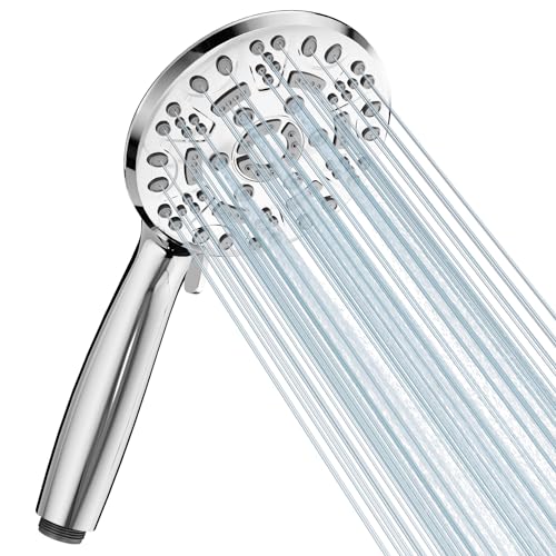 Cobbe High Pressure Shower Head with 8 Spray Modes