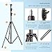 Godox Heavy Duty Aluminum Photography Light Tripod Stand for Studio Photography Lighting, Backgrounds, Monolights, Strobe Flash - 286CM, 112 Inches