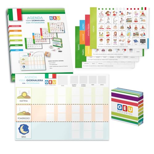 Agenda Visiva Bambini Autismo I Giochi Autismo I Routine Bambini Giornaliera I Calendario Routine Bambini Italiano I Pitttogrammi per l’autismo (Italiano