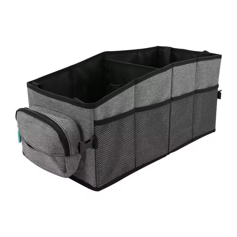 Organiseur de siège de voiture en tissu Oxford pliable grande capacité