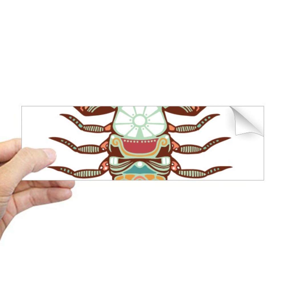 Sticker rectangulaire pour fenêtre et vitrage constellation du scorpion décoration zodiaque