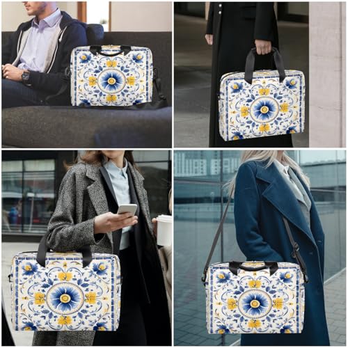 Bolso para laptop unisex 15.6-16 pulg vintage y water-resistant miniatura 2