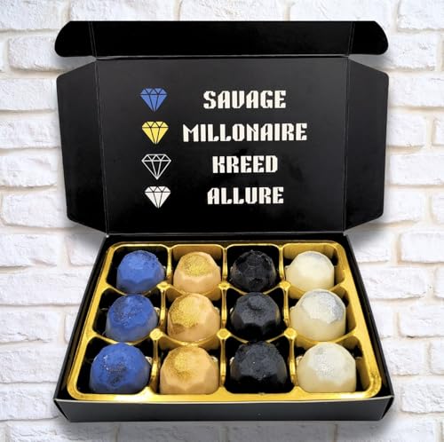 Rubdub Extra Large Aftershave Wax Melts - 12 x 10 Gram Melts -120 Hours burn time - Strong scented wax melts - Wax melt gift set - Image 5