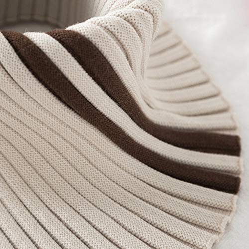 Women’s Turtleneck Knitted Dickies Fake Collar Neck Warmer High Collars Off Shoulder Clothing Accessories4