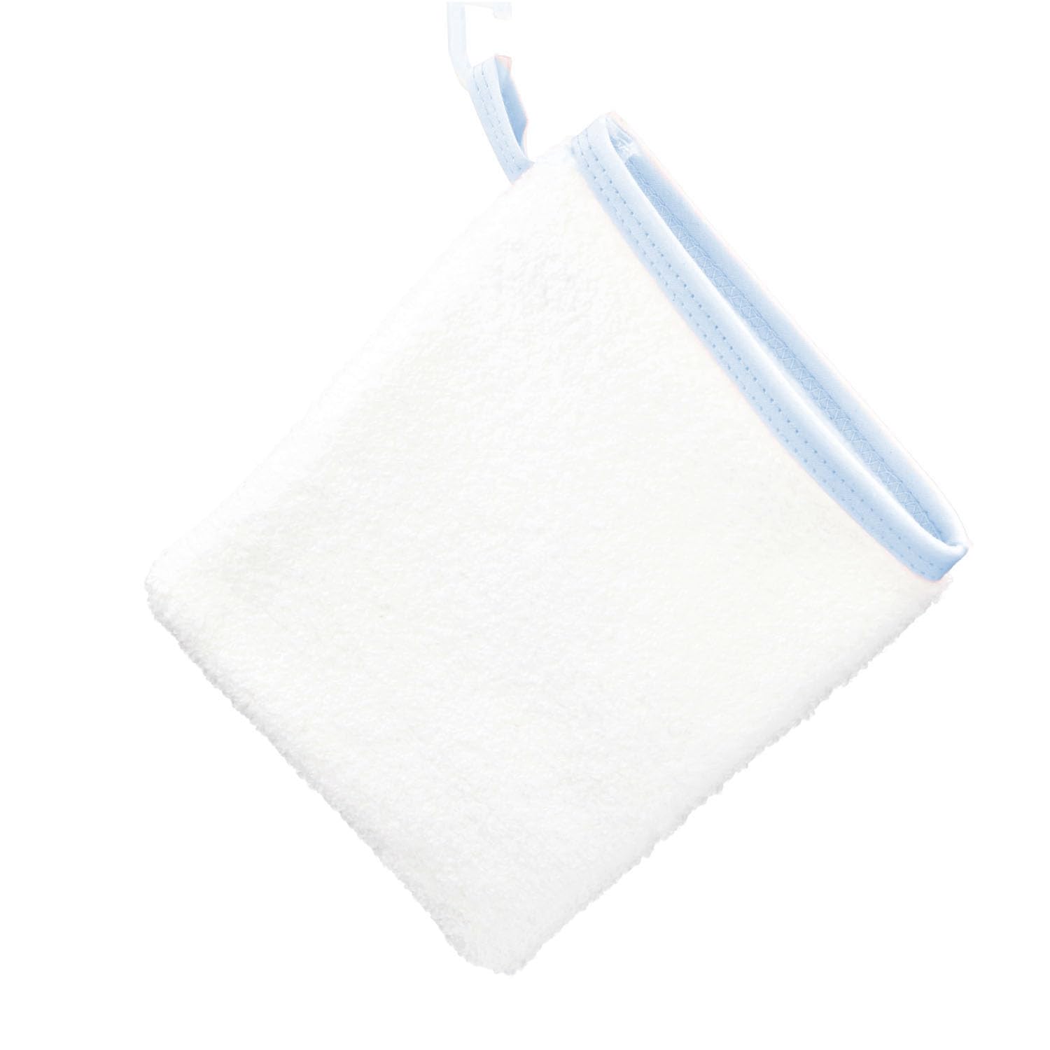 Betz 3-częściowy ręcznik kąpielowy z kapturem 85 x 85 cm zestaw niemowlęcy ptaki 100% bawełna 1 ręcznik kąpielowy dziecięcy 1 śliniaczek 1 rękawica do mycia niemowlęcia kolor biało-niebieski