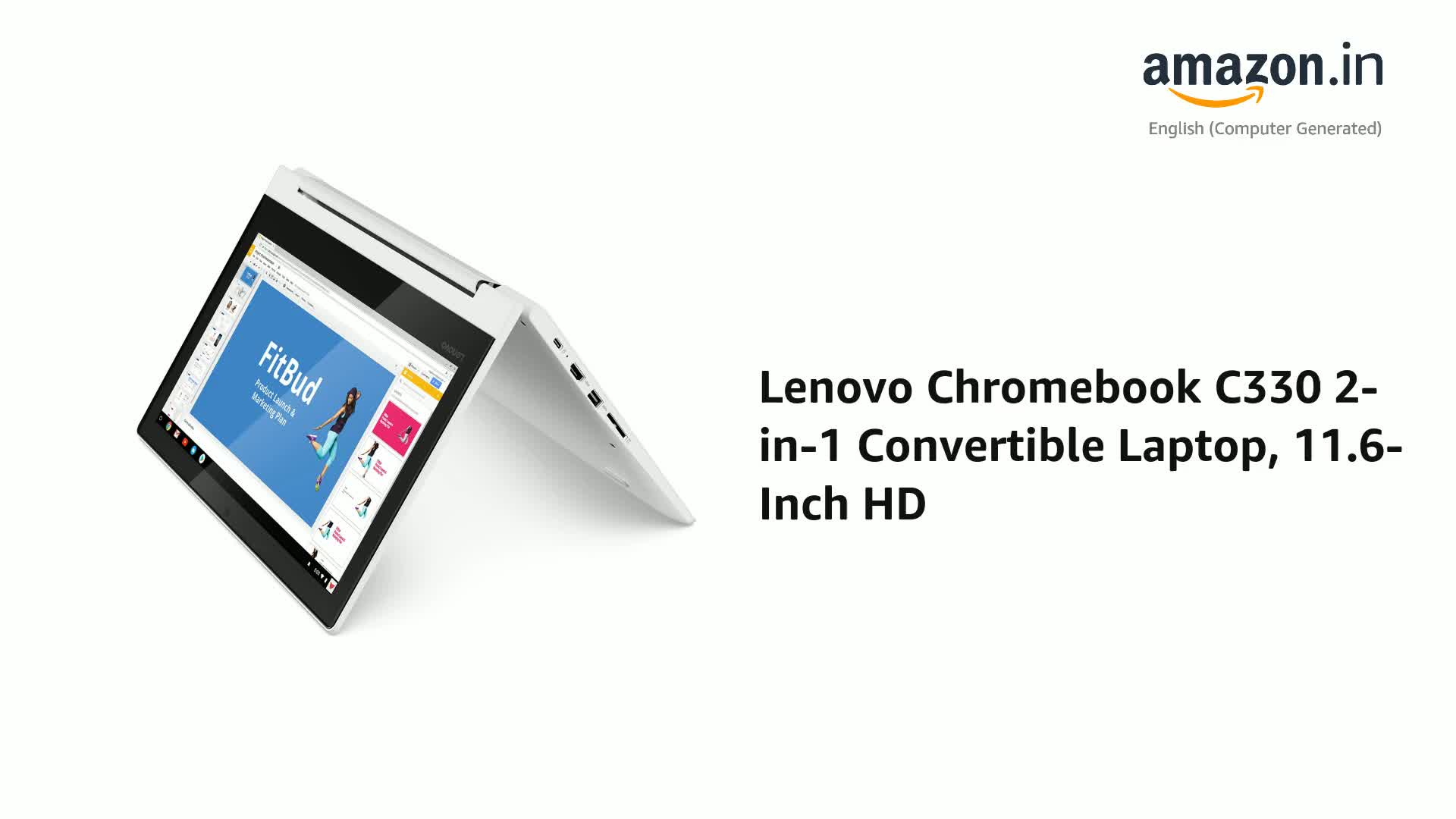 s1749 美品 Lenovo Chromebook C330 ホワイト Обзор продукта - Lenovo Chromebook C330, Chromebook S330