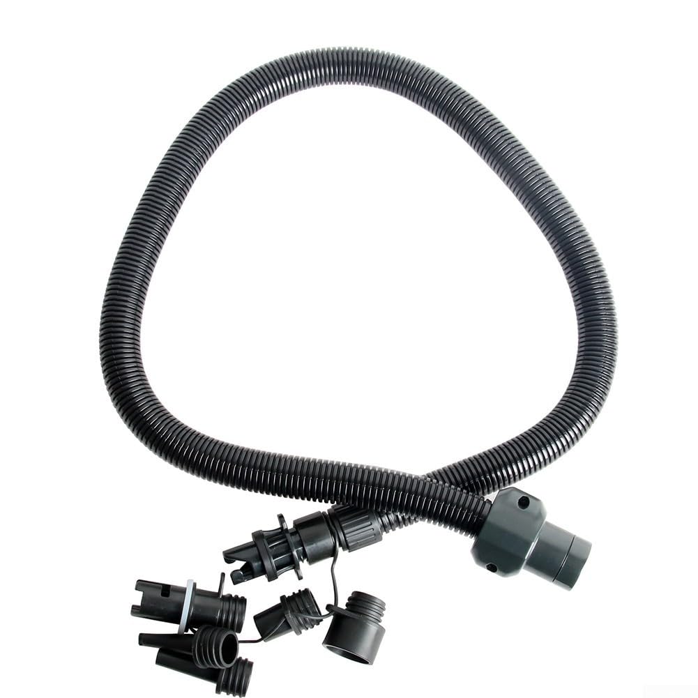 Electric Inflatable Air Pump Tube Accessory Replacement for Kayak Canoe Paddle Board Boat Surf Stermay 782 Air Pump 5 Nozzle Adapters
