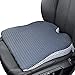 Cojín de asiento de cuña de coche para silla de oficina de asiento de coche y camión, almohadilla de asiento de espuma viscoelástica para aliviar el dolor de coxis de ciática