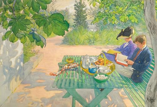 Impression sur toile Carl Larsson chef d'œuvre artistique haute définition pour grand salon