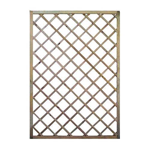 Panneau grillagé en Bois de pin 120 x 180 cm H (5 pièces)