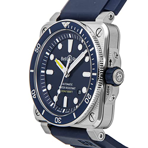 Bell and Ross Diver Automatic Blue Dial Men's Watch BR0392-D-BU-ST/SRB3