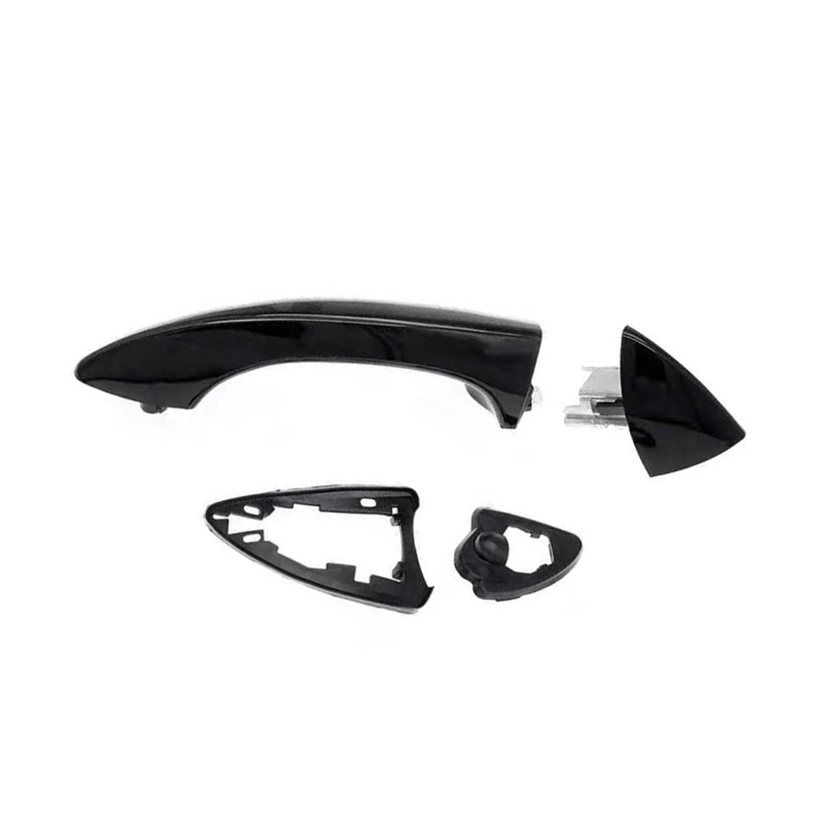 FNCVTM Sliding Exterior Handle for BMW X5 E53 2000-2006 Outside Door Handle RHD Car Exterior Handles 51218243618 51218257738(RHD Front Left)
