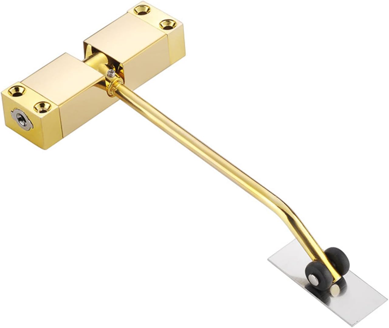 Safety Spring Door Closer, Easy to Install to Convert
