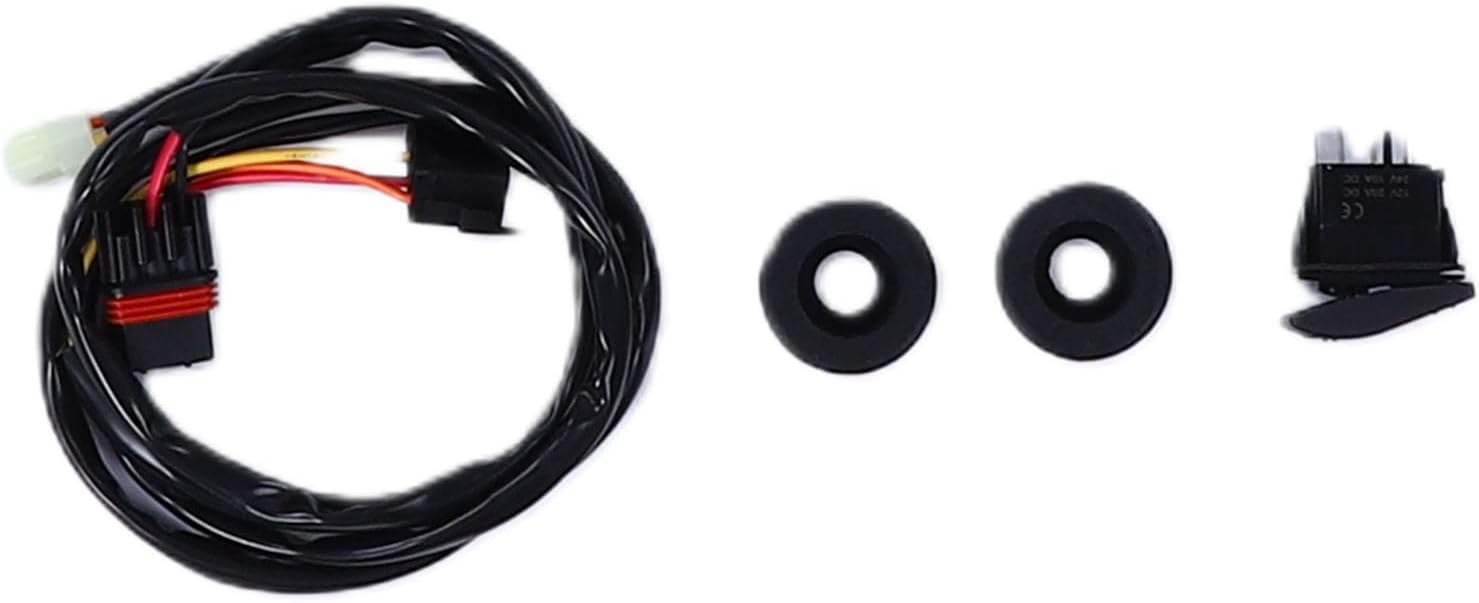 SIXRUN UTV Cab Heater Kit with Defrost Replacement for 1000 570 EPS Premium 2020 2025 EMB HTR 2100 Blower Thermostatic Duct