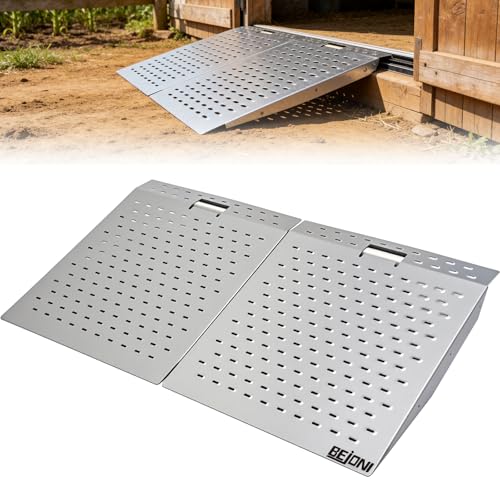 Rampa para cobertizo para montacargas 29 in x 48 in, 2200 lbs miniatura 1