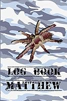 Log Book Matthew: A log book for Matthew 179553009X Book Cover