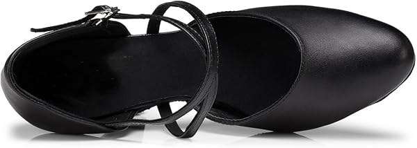 MINITOO Chaussures Sport Danse pour Femme Fermé Fête Soirée Escarpins - 4