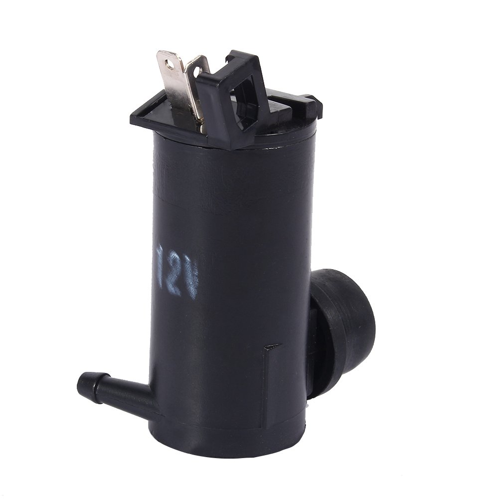 Pompa Lavavetri Per Auto 12V | Ricambio Per Impianto Lavaggio Parabrezza | Portata 2200 Ml/min | Compatibile Con VW, Audi, Skoda