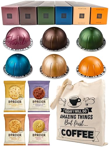Coffee Pod Variety Pack for Nespresso Vertuo Machine - Inizio, Co...