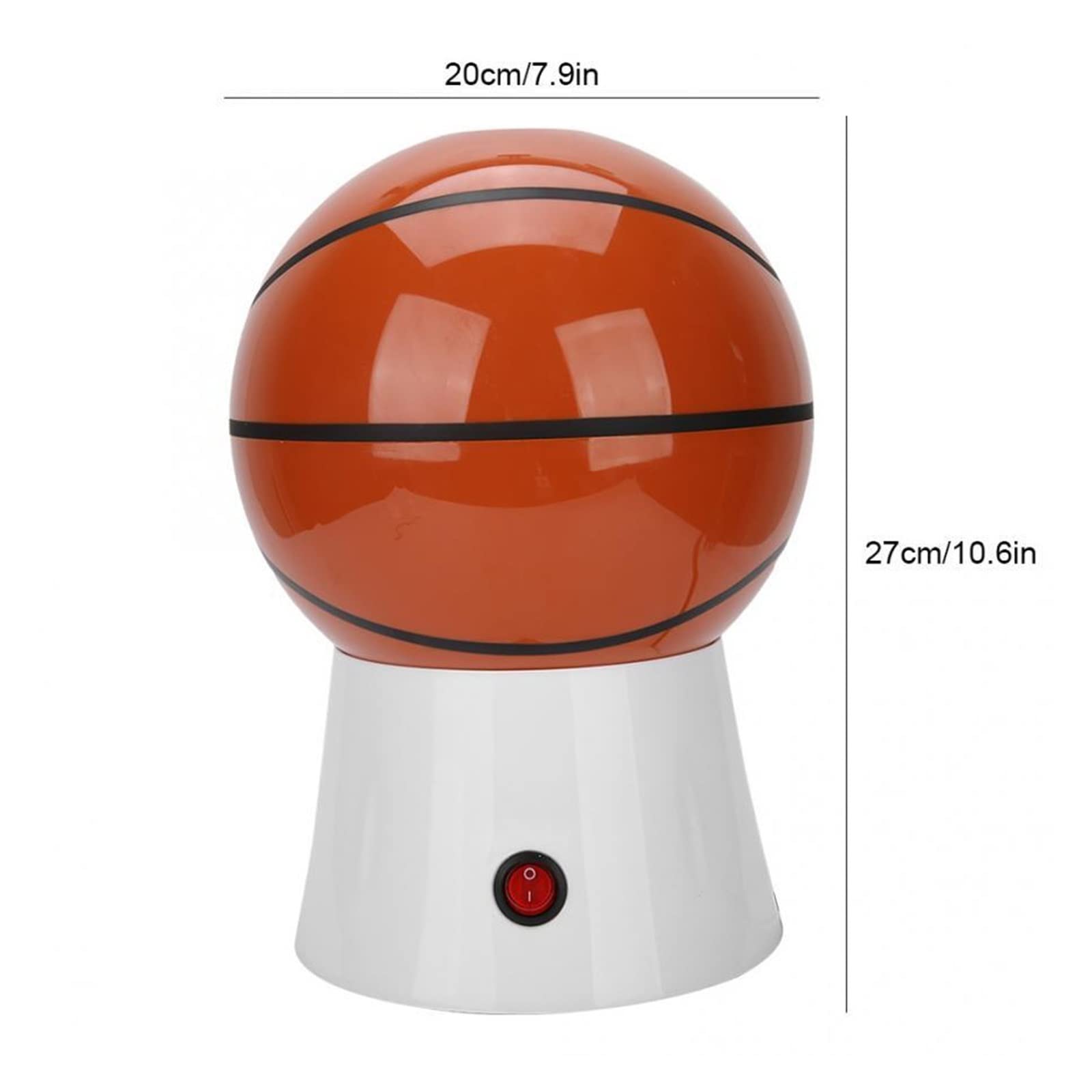 Máquina de palomitas de maíz Máquina para hacer palomitas de maíz de aire caliente 1200 W Forma linda Mini máquina eléctrica de maíz para hacer palomitas de maíz (color: solo pistola de