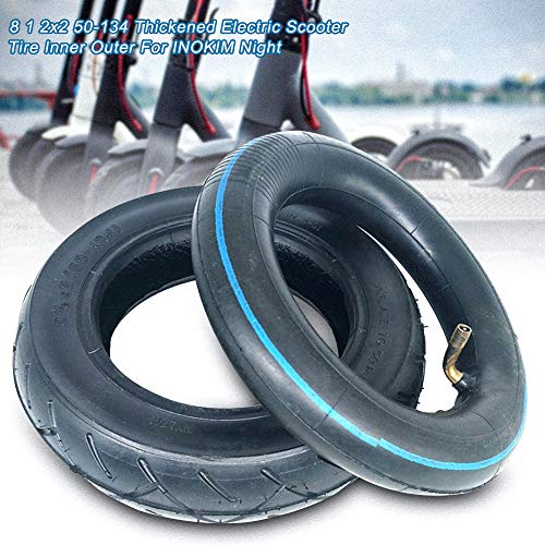 CfoPiryx 8.5 Inch Scooter Tires Inner and Outer Tubes Tire, 8 1/2 x 2 Pneumatic Tyres, Explosion-Proof, Pressure-Resistant, for Electric Scooters, for Inokim Night(Size:Inner and Outer) - Image 3