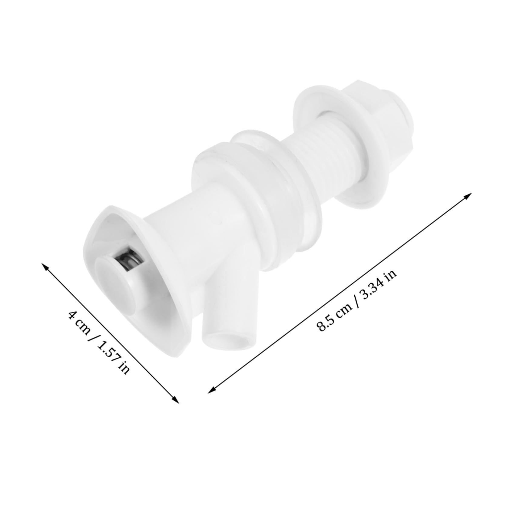 Alipis Rubinetto e Facile da Pulire in Bianco, Leggero per Dispenser Acqua in Bianco Antigoccia per Uso Esterno Contenitori e Secchi per Bevande