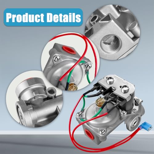 Image of GC6AA10E 93844 RV Water Heater Solenoid Gas Valve Replacement Fit for Atwood 6 and 10 Gallon Water Heaters Replace GC10A-4E G6A-8E G6A-6E G6A-4E G10-3E and Replace 93870 93321 92078