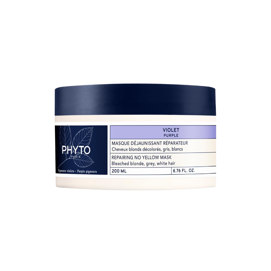 PHYTO Violet Repairing No Yellow Mask 200 ml, Purple, 200 ml (Pack of 1)