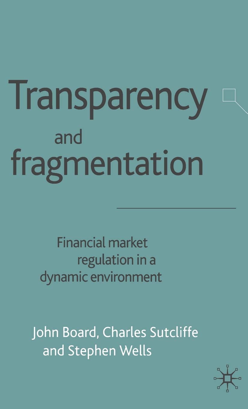 Amazon | Transparency and Fragmentation: Financial Market
