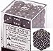 Chessex Dice d6 Sets: Ninja Speckled - 12mm Six Sided Die (36) Block of Dice