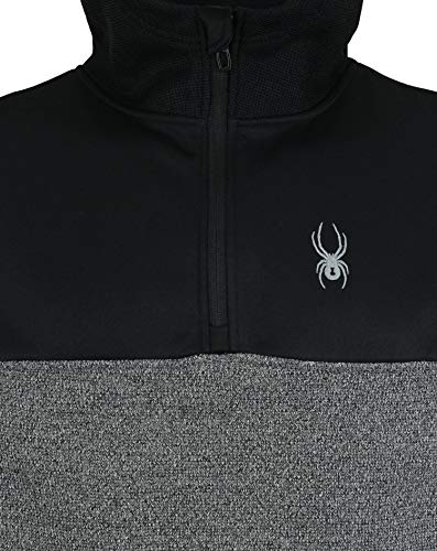 Spyder Men's Racer 1/4 Zip Pullover Hoodie, Color Options3