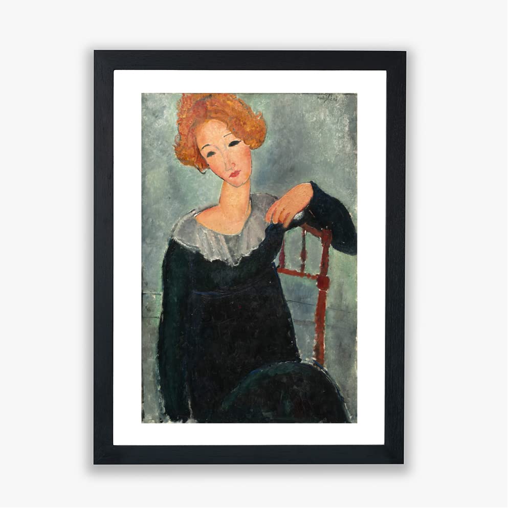 Poster giclée de Modigliani Femme aux cheveux roux pour insuffler de la poésie sur vos murs