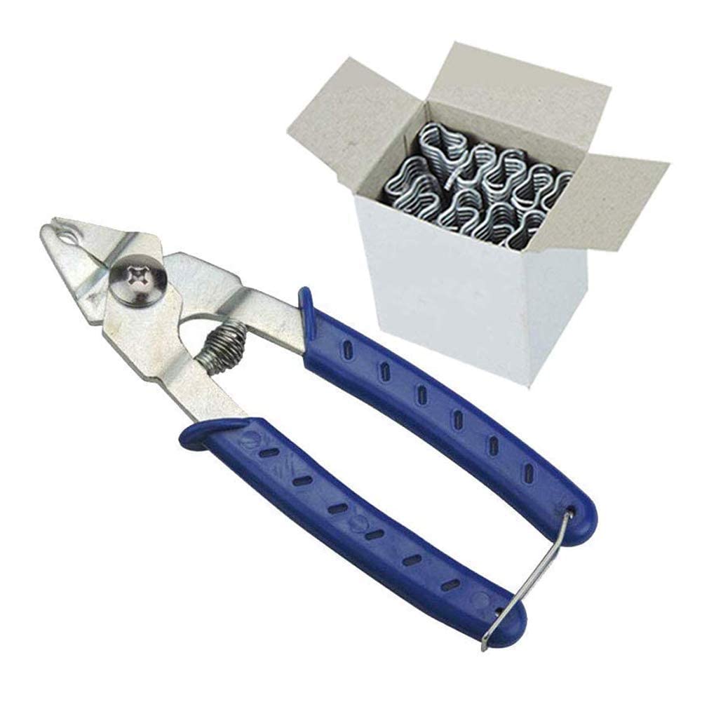 CJ farms Hog Ring Pliers & 600 Hog Rings M Nails for Chicken Quail Pigeon Pet Cage Poultry Clamp Installation (B0BSS15PGT) Amazon Price History, Amazon Price Tracker