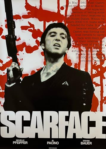 Affiche Scarface Al Pacino 60x85cm pour habiller un mur vide avec un poster de film