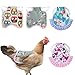 4 Pcs Gallina Sella Grembiule, Chicken Saddle Pollo Vest Imbracature Grembiule Gilet Di Pollo Gallina Ala Protezione Piuma Protezione Grembiuli Per Galline Per Animali Di Piccola Taglia Pollame