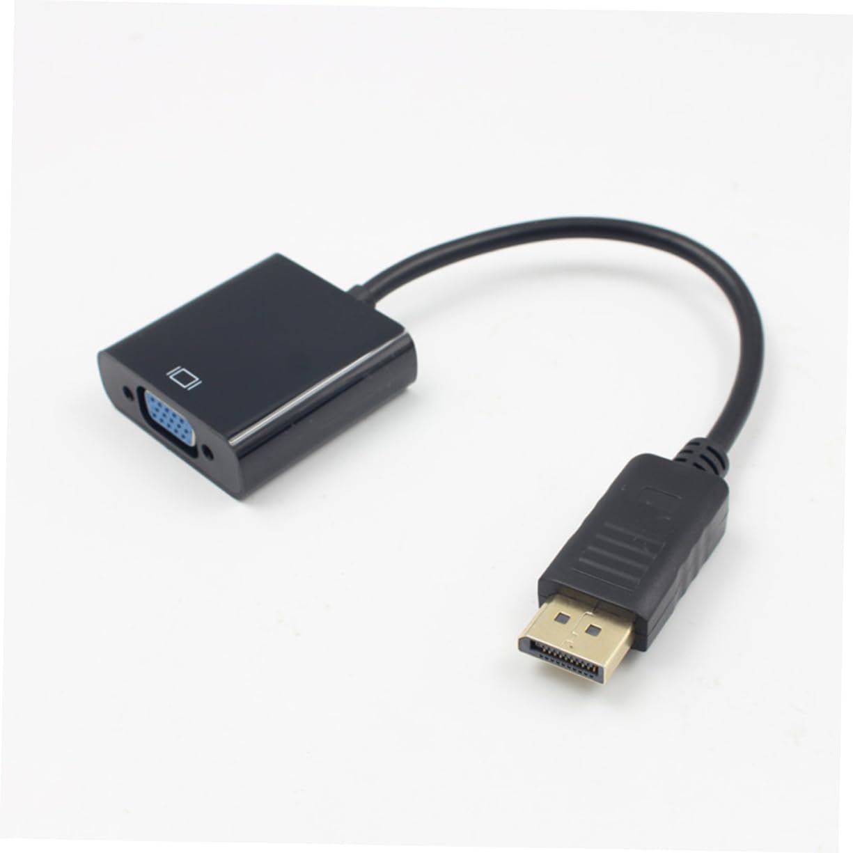 Uonlytech High Performance Display Port to Female Adapter Video Converter Multi-Display Support No External Power Needed and Easy to Use for Connecting Additional Monitors