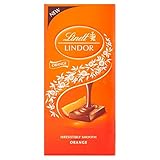 Lindt Lindor Orange Chocolate Bar 100g