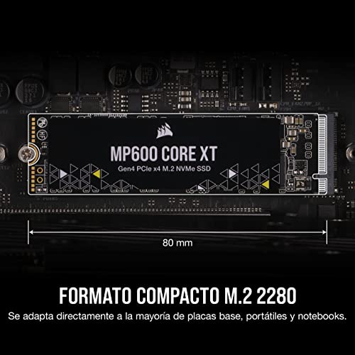 CORSAIR MP600 CORE XT 2TB NVMe SSD 5000MB/s M. - Imagen 6