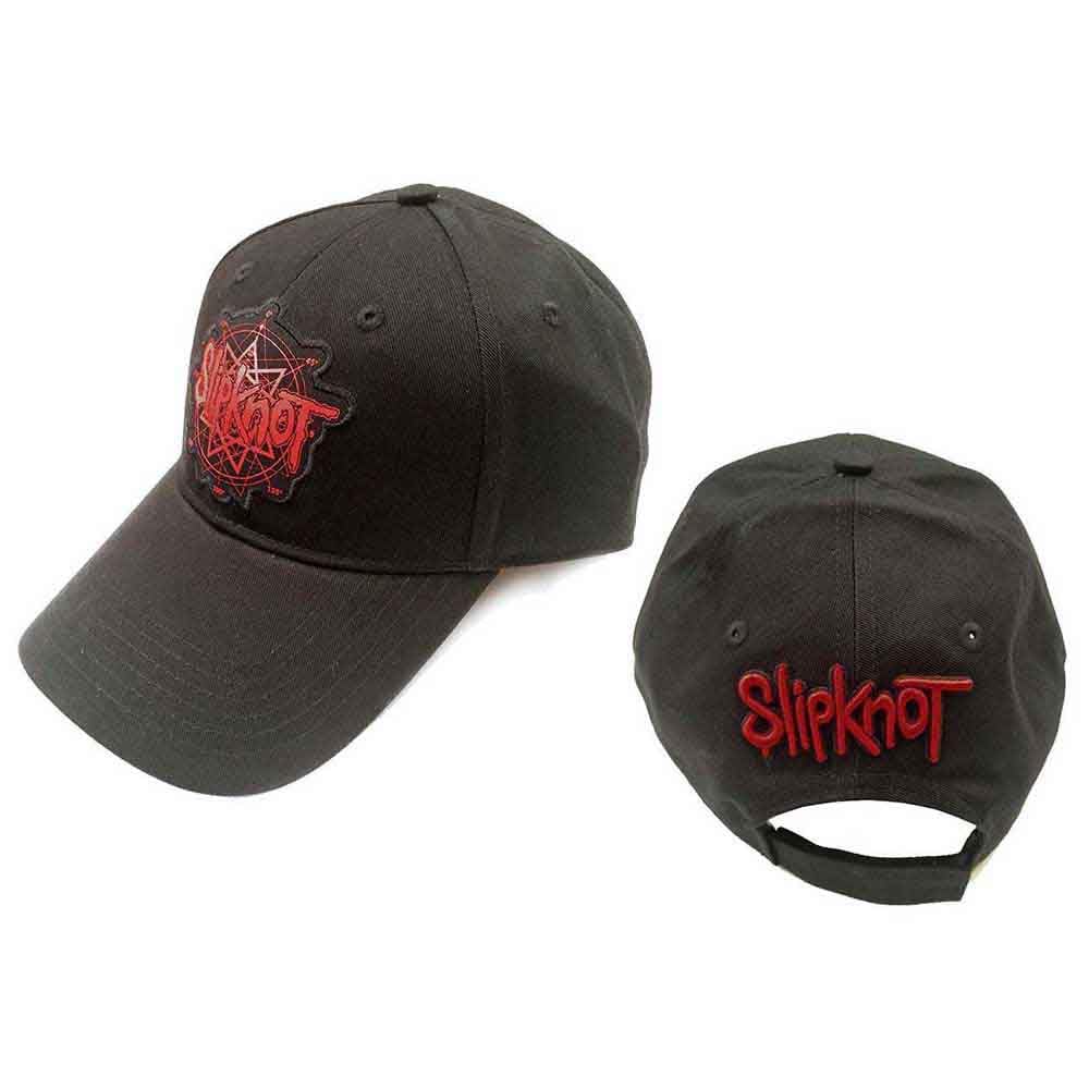 Slipknot Baseball Cap Classic Band Logo Official Black Snapback One Size