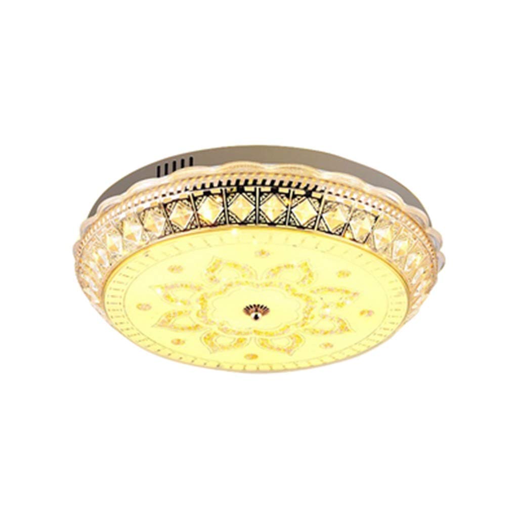 HynJGih LED Ceiling lamp, Living Room lamp, Master Bedroom lamp, Warm Garden, Round Restaurant, Balcony, Study, Simple and Modern(40cm)