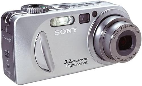 Sony DSCP8 Cyber-shot 3.2MP cámara digital con zoom óptico 3x