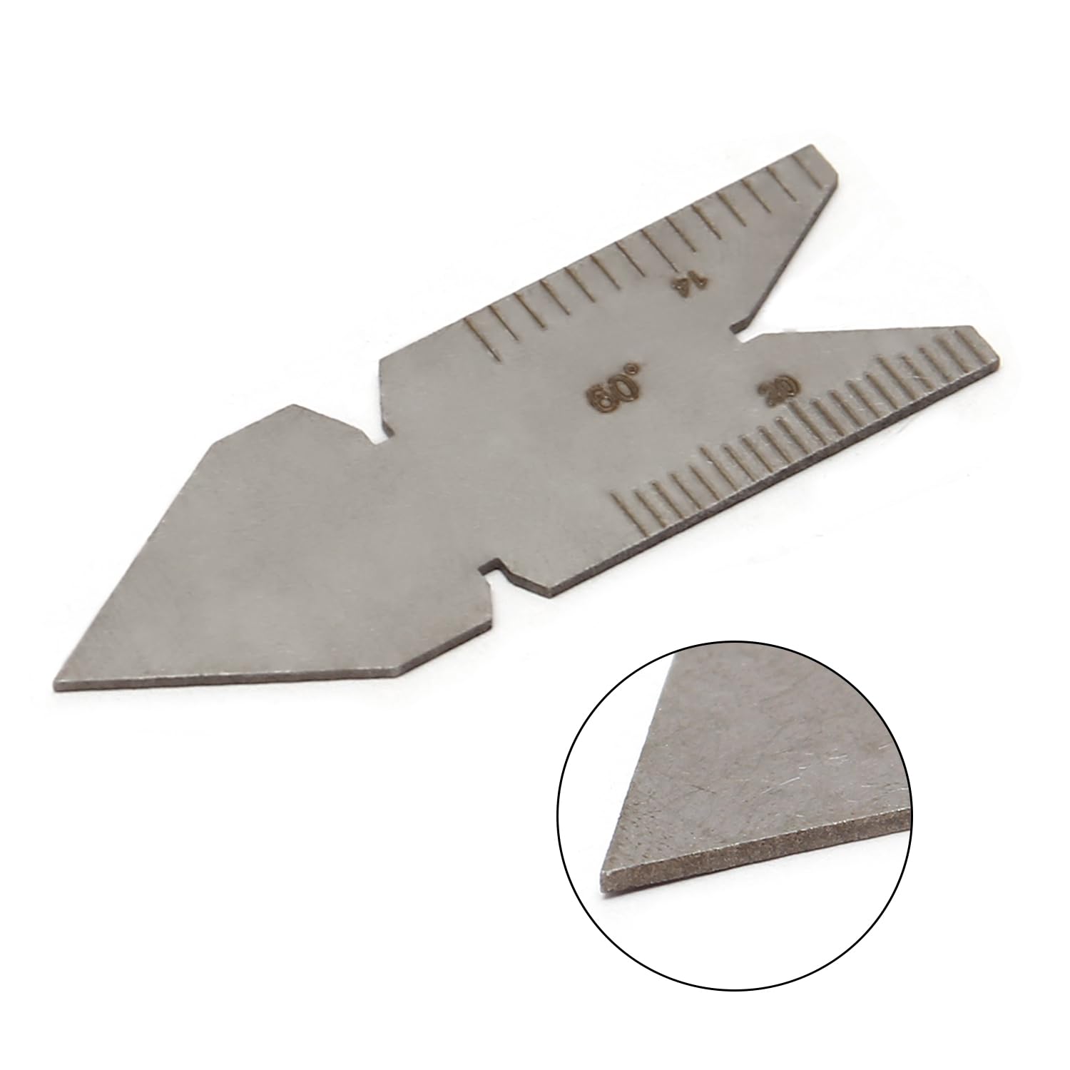 Thread Measuring Gage 60 Degree Metric Screw Thread Pitch Gauge For Measuring Tool | Walmart Canada - View #12