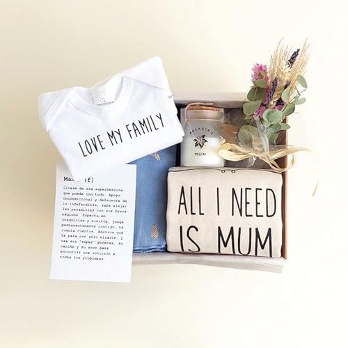 Cesta regalo mamá y bebé