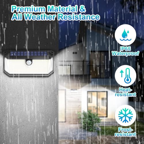 Outdoor Motion Sensor Lights 4-Pack