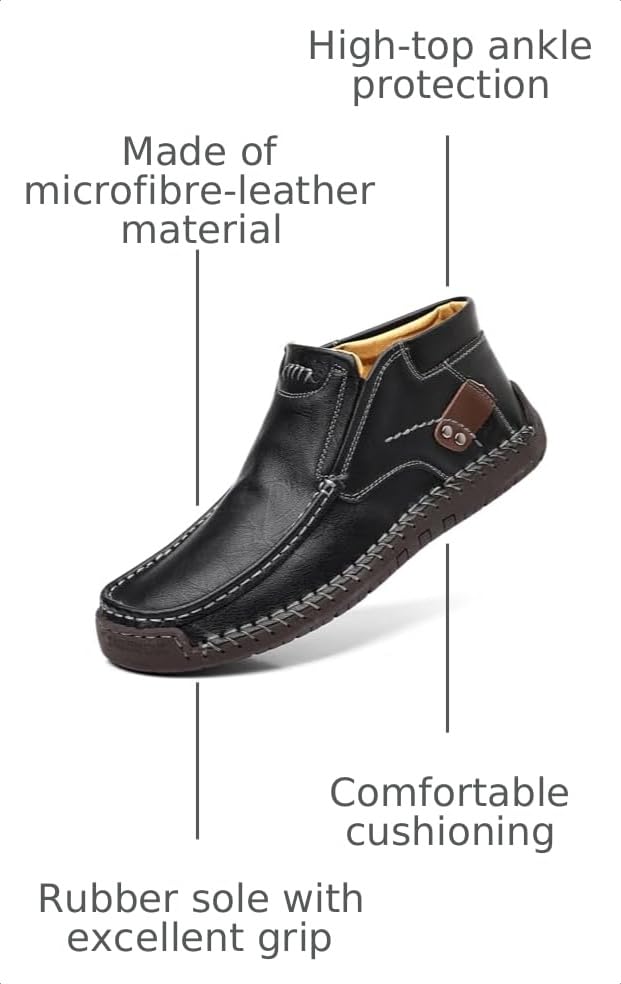 Image of Coramtty Mens Loafers Casual Slip on Shoes Business Moccasins Lightweight Refreshing Classic Slippers Walking Driving Travelling Outdoor